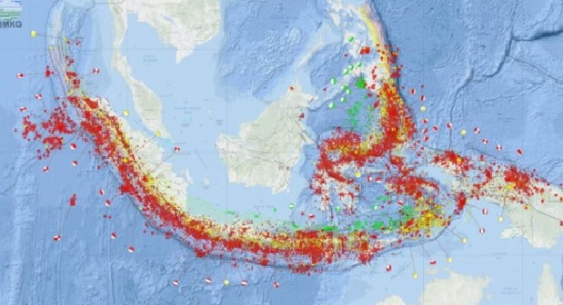 Tahun 2022 telah terjadi ratusan bahkan mungkin ribuan peristiwa gempa bumi