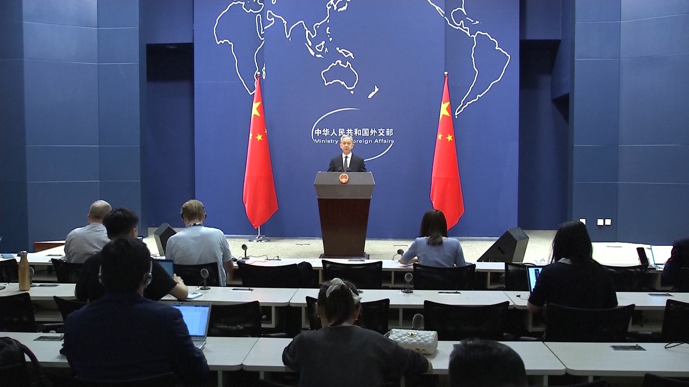 Pernyataan itu dikeluarkan oleh Juru Bicara Kementerian Luar Negeri Tiongkok