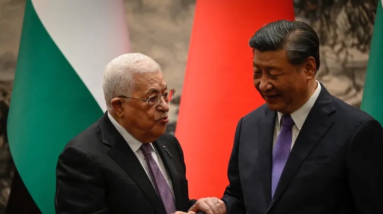 Presiden Xi Jinping mengatakan Tiongkok mendukung perjuangan Palestina untuk menjadi sebuah negara