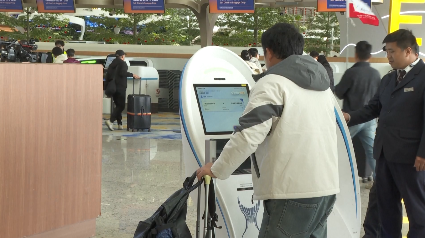 Inovasi Ilmu Pengetahuan dan Teknologi Mempermudah Lonjakan Perjalanan Festival Musim Semi di Bandara Guangzhou