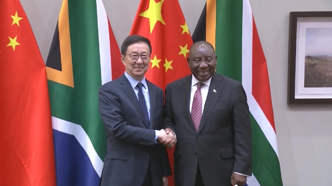 Wakil Presiden Tiongkok Mengunjungi Afrika Selatan