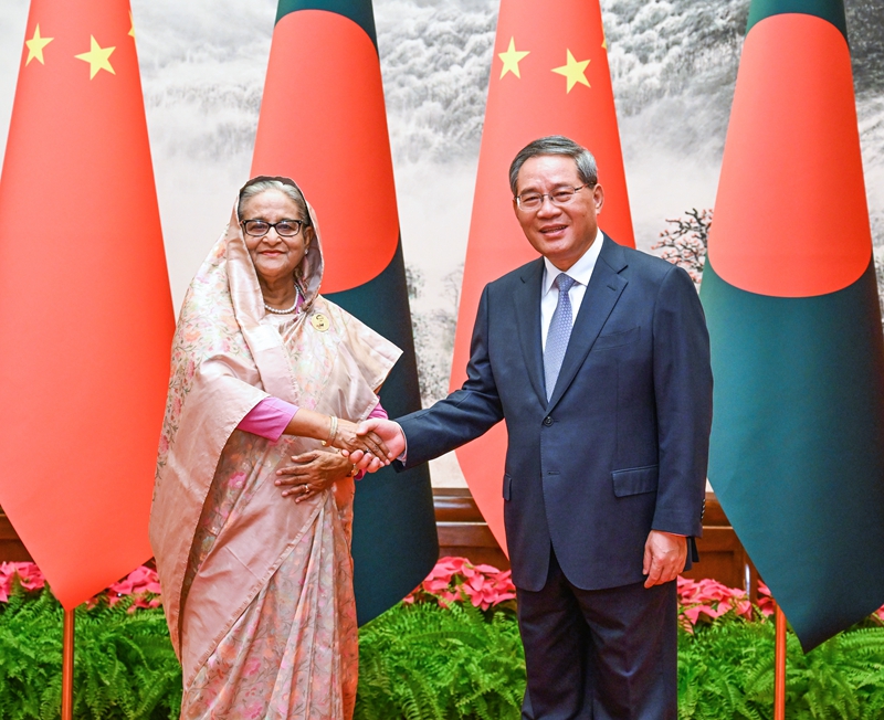 Tiongkok dan Bangladesh selalu menghormati dan mendukung satu sama lain
