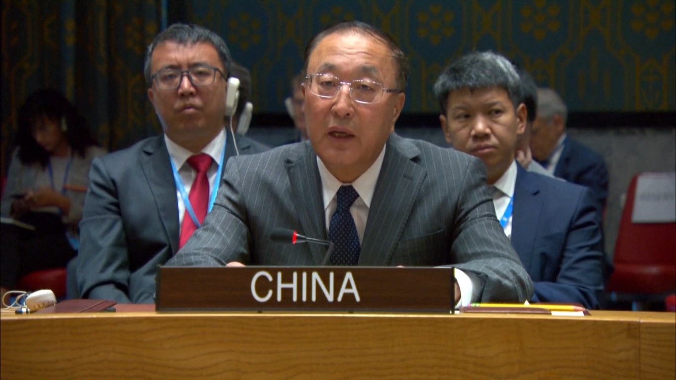 Utusan Tiongkok itu juga menyerukan untuk menjembatani kesenjangan pembangunan antara Utara dan Selatan dengan lebih cepat