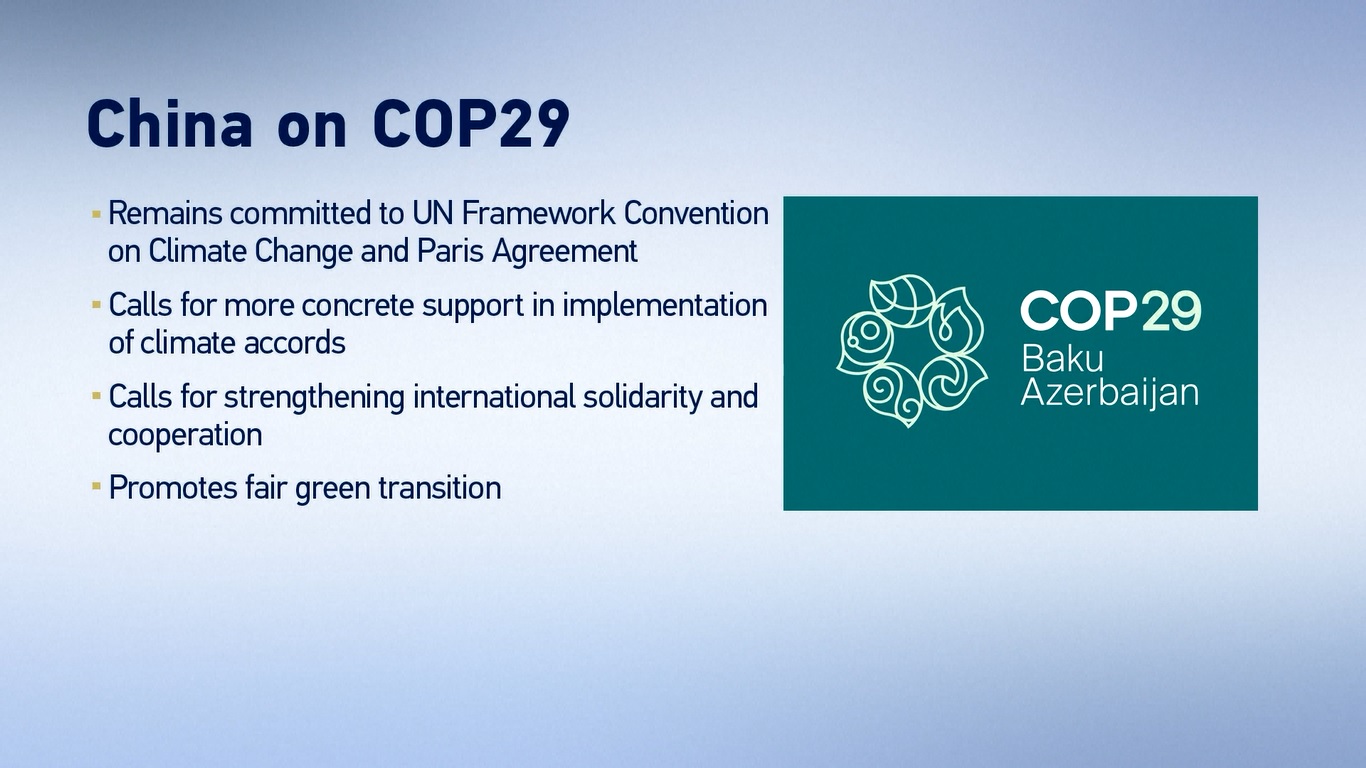 Tiongkok mengatakan pemerintah akan meluncurkan lebih banyak dukungan untuk penerapan kesepakatan iklim