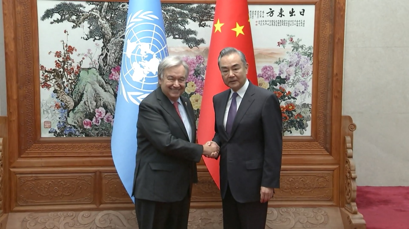 Guterres tiba di ibukota Tiongkok sebelumnya pada hari Selasa (17/10) untuk menghadiri Forum Sabuk dan Jalan untuk Kerjasama Internasional (BRF) yang ketiga