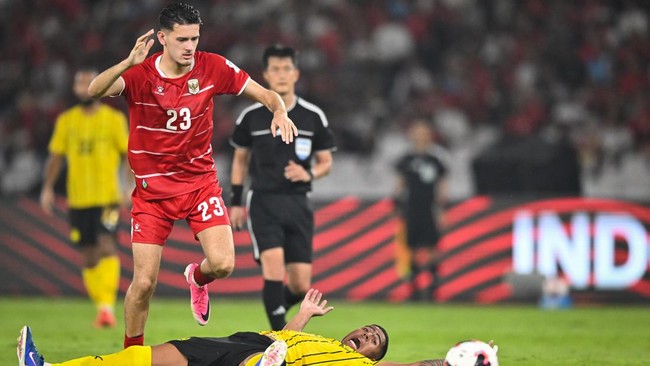 Justin Hubner Sebut Kartu Merah Ubah Situasi Indonesia vs Malaysia