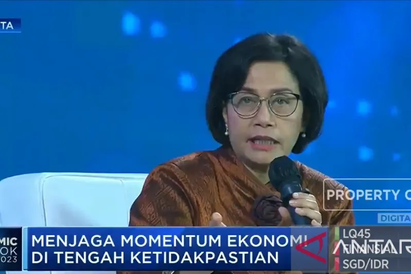 Sri Mulyani menegaskan Bahkan yang tidak wajib menyerahkan LHKPN di dalam Kemenkeu kami tetap mewajibkan mereka menyampaikan laporan harta dan kekayaan