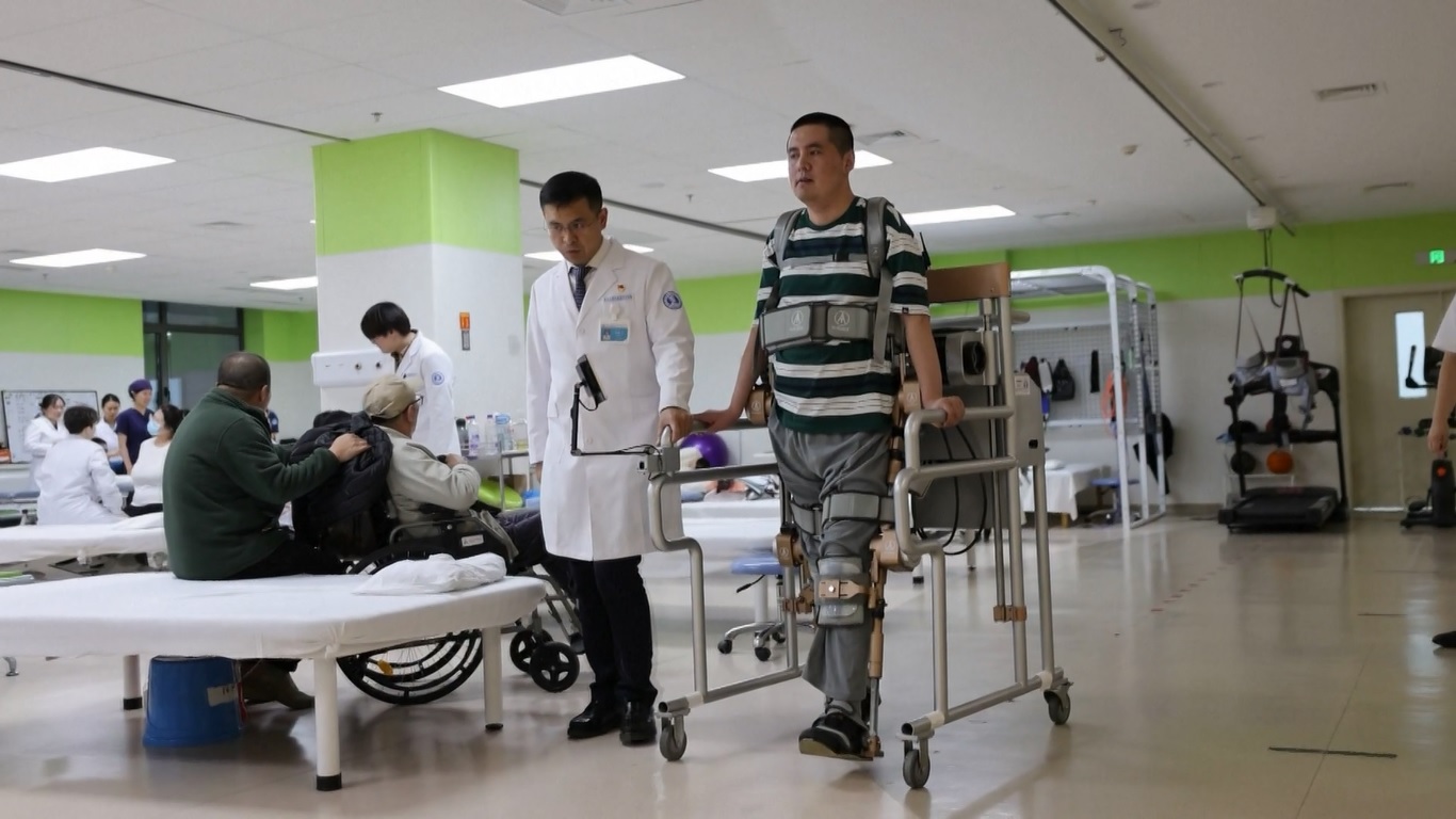 Terobosan Antarmuka Tulang Belakang Berhasil Membantu Pasien Lumpuh di Tiongkok Berjalan Kembali