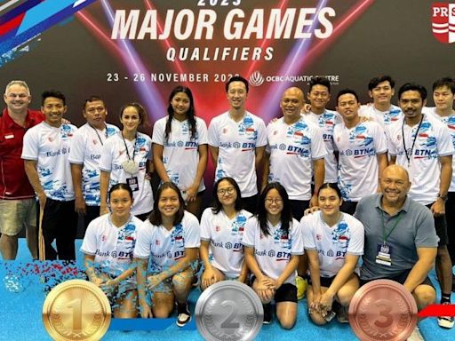 Tim nasional (timnas) renang Indonesia membawa pulang enam emas