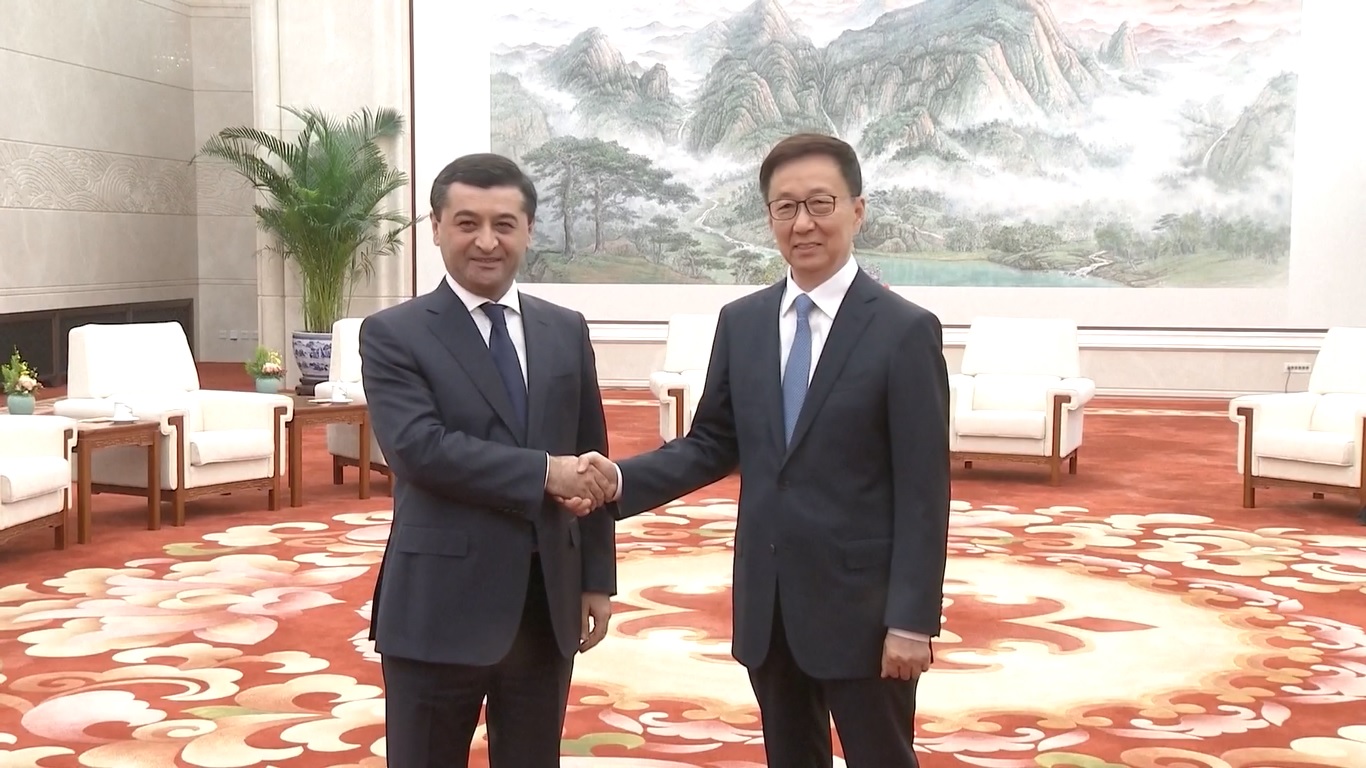 Tiongkok siap bekerja sama dengan Uzbekistan untuk meningkatkan dukungan timbal balik dan mempercepat sinergi antara strategi pembangunan