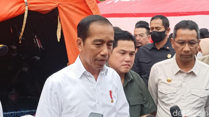 Menurut Jokowi lokasi tersebut memang terbilang zona berbahaya