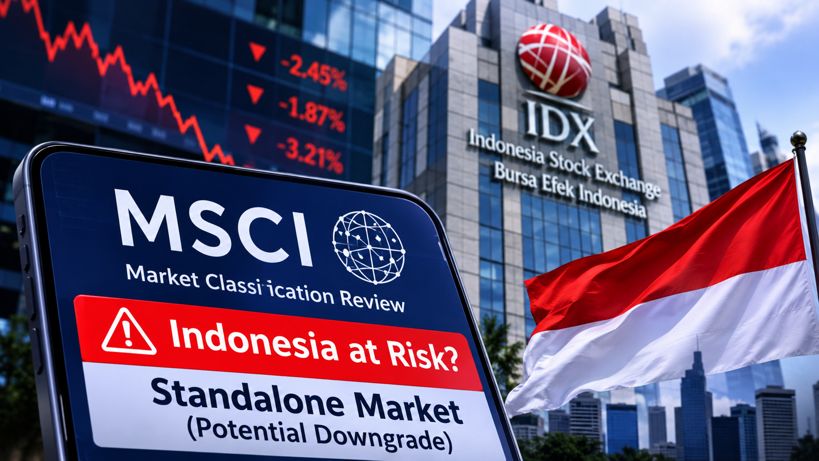 Opini: MSCI Ancam Indonesia Masuk Standalone Market! Rakyat Kecil Bisa Jadi Korban, Tiongkok Tunjukkan Jalan Keluar?