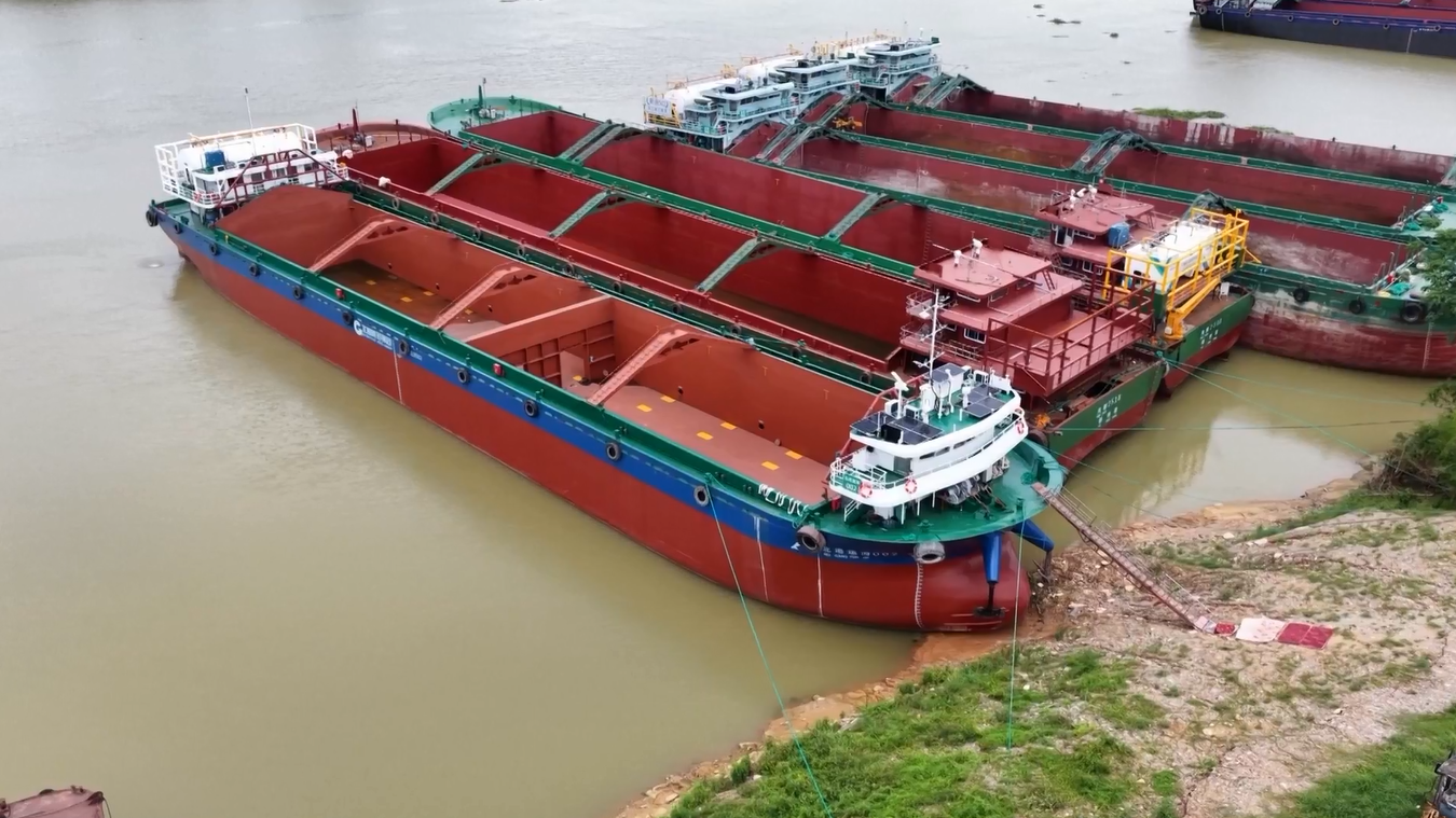 Kapal Pintar Pertama untuk Proyek Kanal Pinglu Unggulan Tiongkok Siap Melakukan Pelayaran Uji Coba