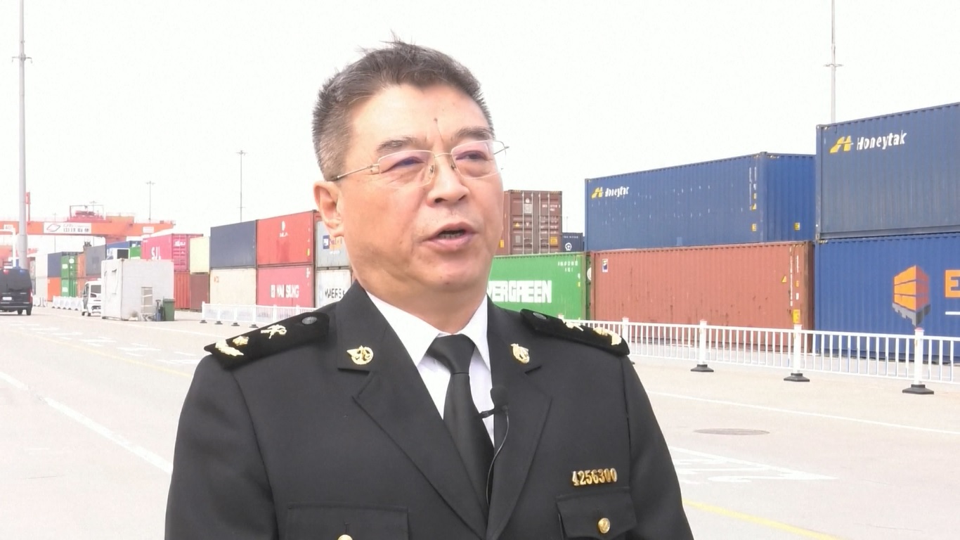 Hal ini menandai keberangkatan 110 kontainer standar dari pusat intermoda di timur laut kota di Area Demonstrasi Kerjasama Ekonomi dan Perdagangan Lokal Tiongkok-SCO