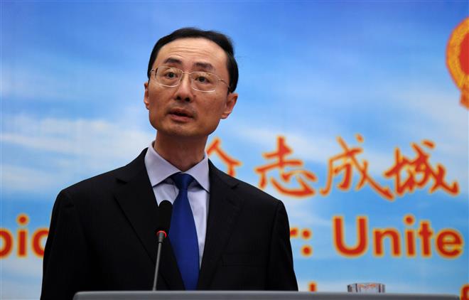 Wamenlu Tiongkok Sun Weidong mengatakan