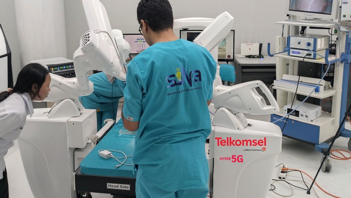 Uji coba ini merupakan hasil kolaborasi bersama Telkomsel