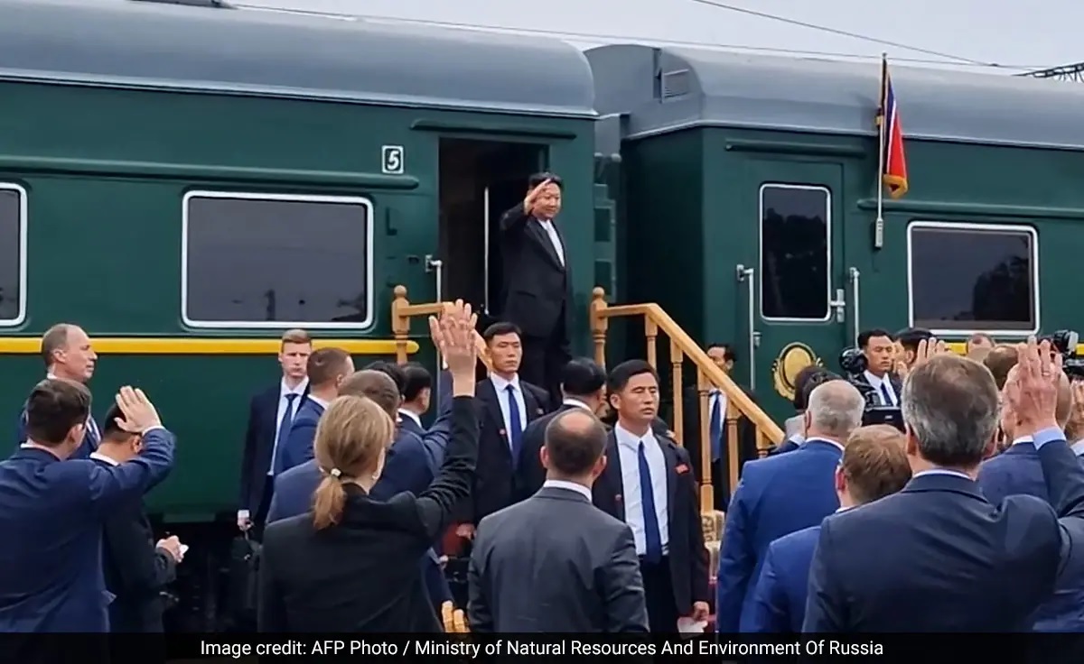 Di akhir kunjungan Kim