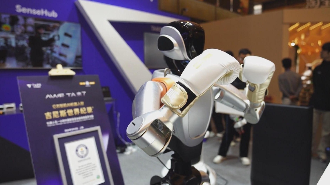 Pameran Elektronik Tahunan di Shanghai Menampilkan Robot untuk Kehidupan Sehari-Hari