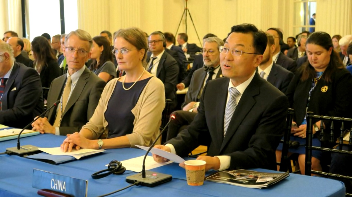 Xie mengatakan Tiongkok berkomitmen pada jalur pembangunan hak asasi manusia yang sesuai dengan tren zaman dan sesuai dengan kondisi nasionalnya