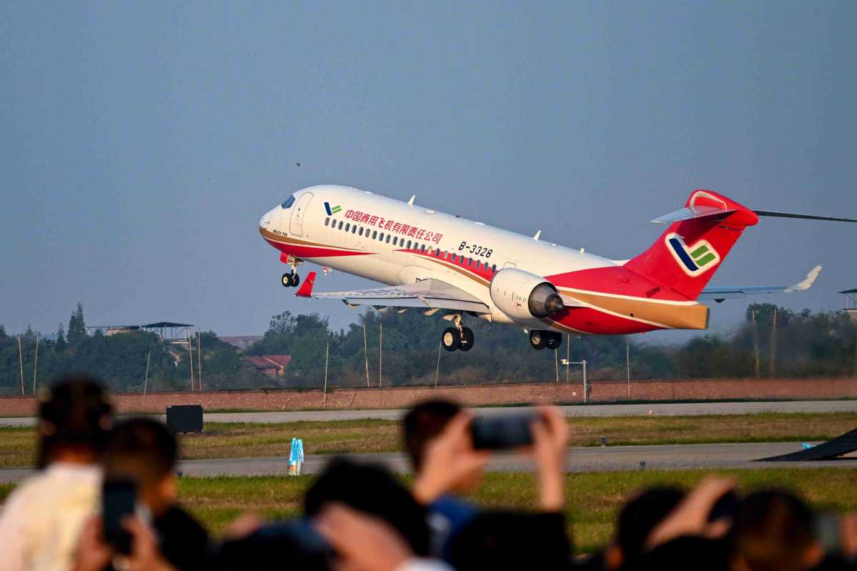 C909 telah mengamankan dominasinya di pasar pesawat regional Tiongkok