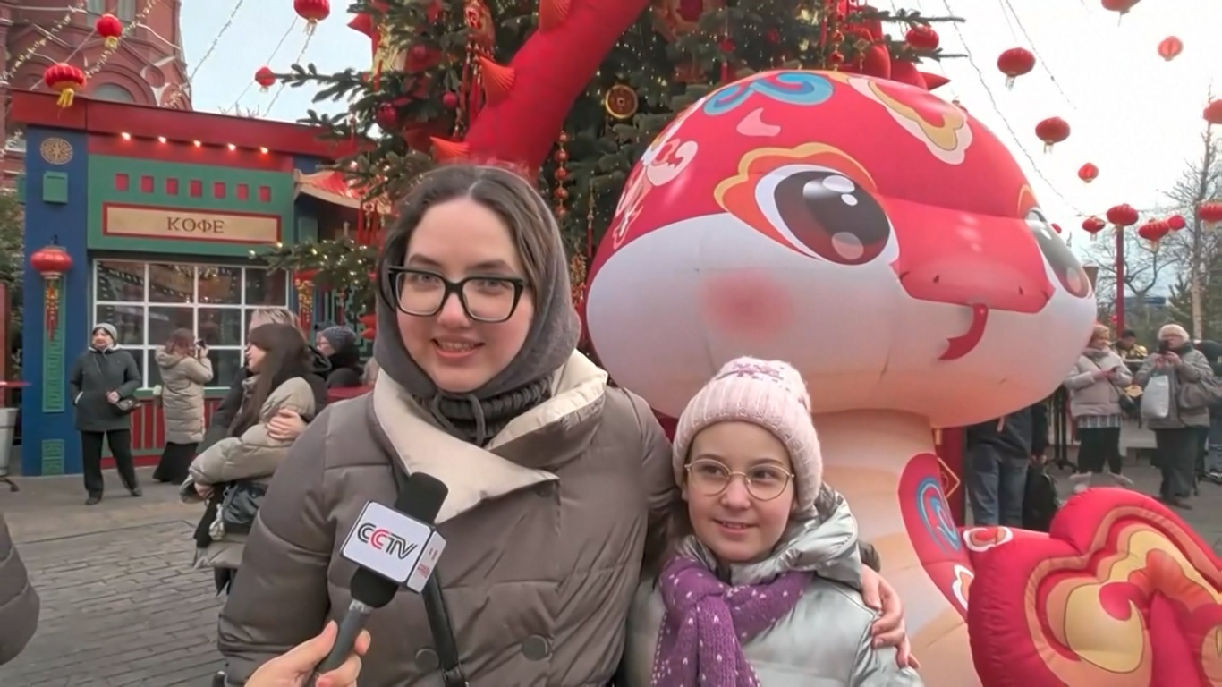 Di pusat kota Moskow