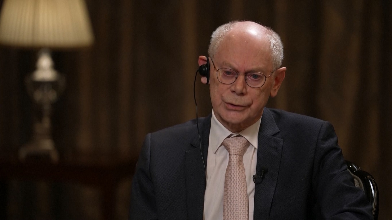 Van Rompuy mengatakan upaya Tiongkok telah secara signifikan memfasilitasi arus perdagangan global