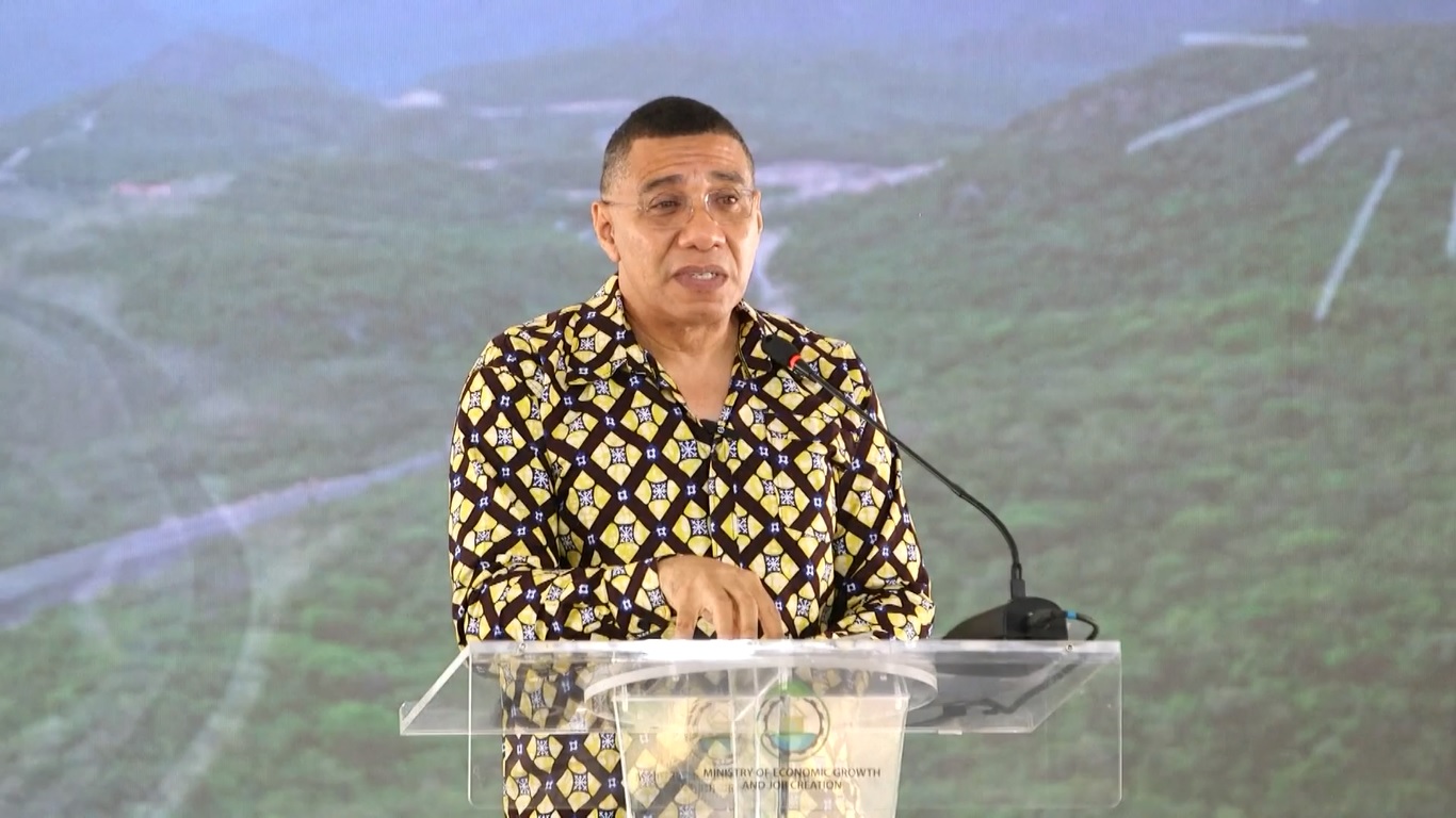 Perdana Menteri Jamaika mengucapkan terima kasih kepada tim konstruksi Tiongkok pada upacara peresmian