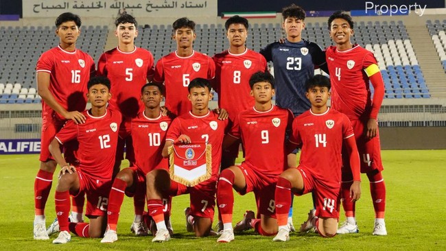 Timnas Indonesia U-17 berada satu grup dengan Korea Selatan berdasarkan hasil drawing Piala Asia U-17 2025