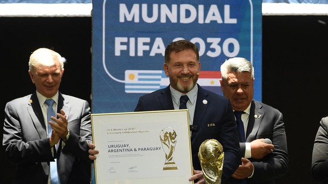 FIFA secara resmi mengumumkan Piala Dunia 2030 akan digelar di enam negara