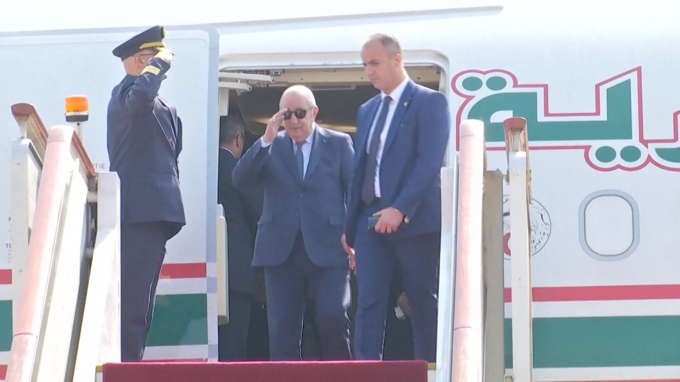 Ini adalah kunjungan pertama Presiden Tebboune ke Tiongkok selama masa jabatannya