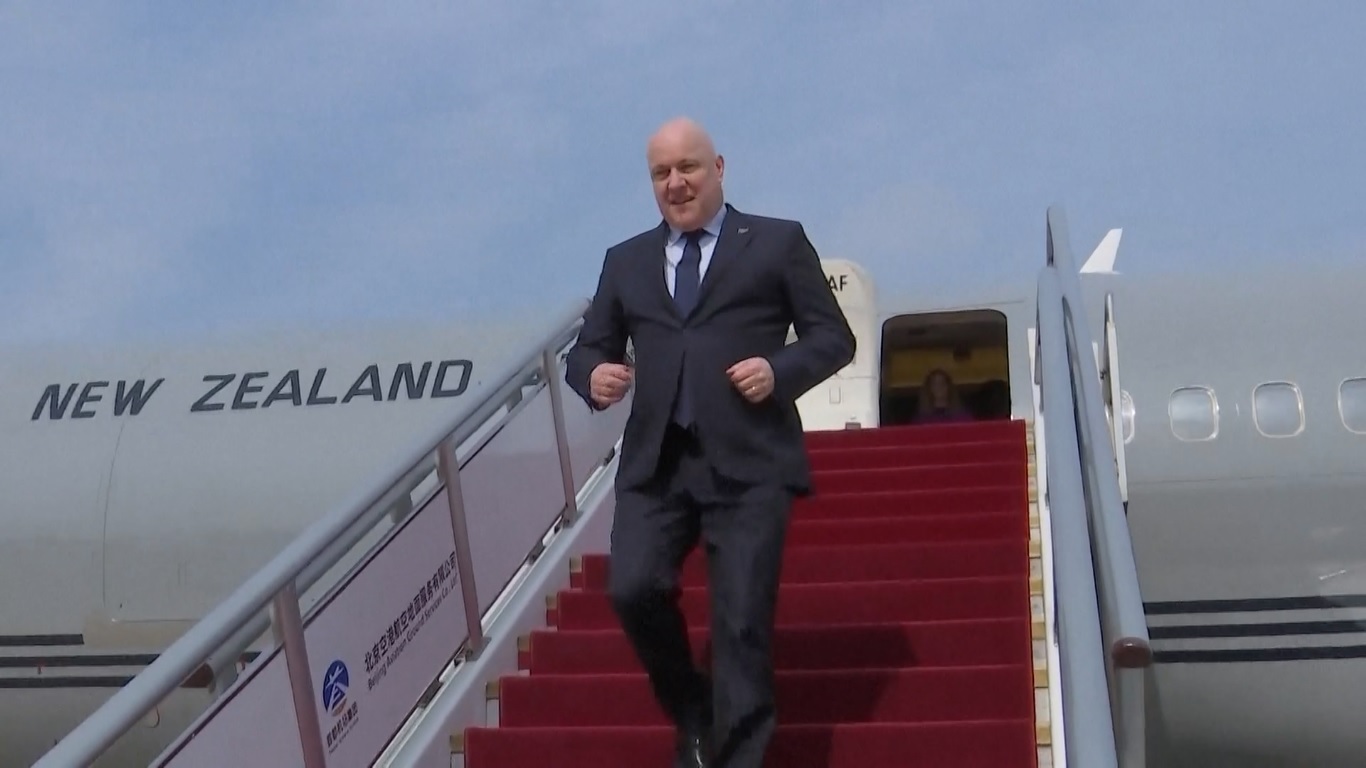 PM Selandia Baru Tiba di Beijing untuk Lanjutkan Kunjungan Resmi ke Tiongkok