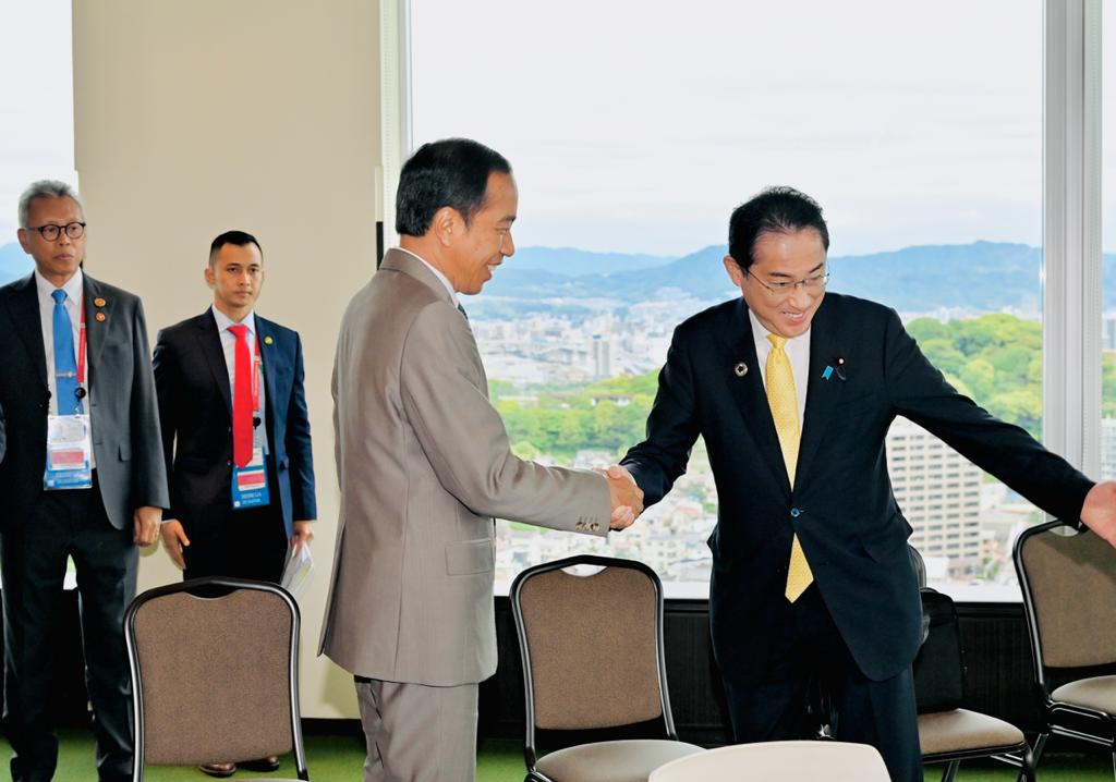 Sejumlah kegiatan yang akan dilakukan Presiden Joko Widodo (Jokowi) lanjutan kunjungan kerja hari kedua di Hiroshima