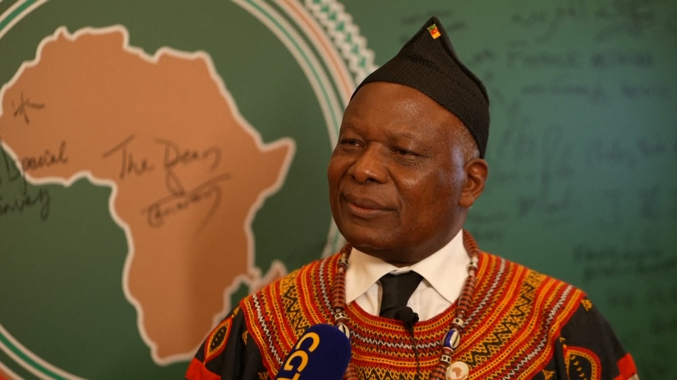 Mpana menekankan pentingnya bagi Tiongkok dan Afrika untuk mendorong keadilan dan kesetaraan dengan upaya bersama dalam sebuah wawancara dengan China Global Television Network (CGTN)