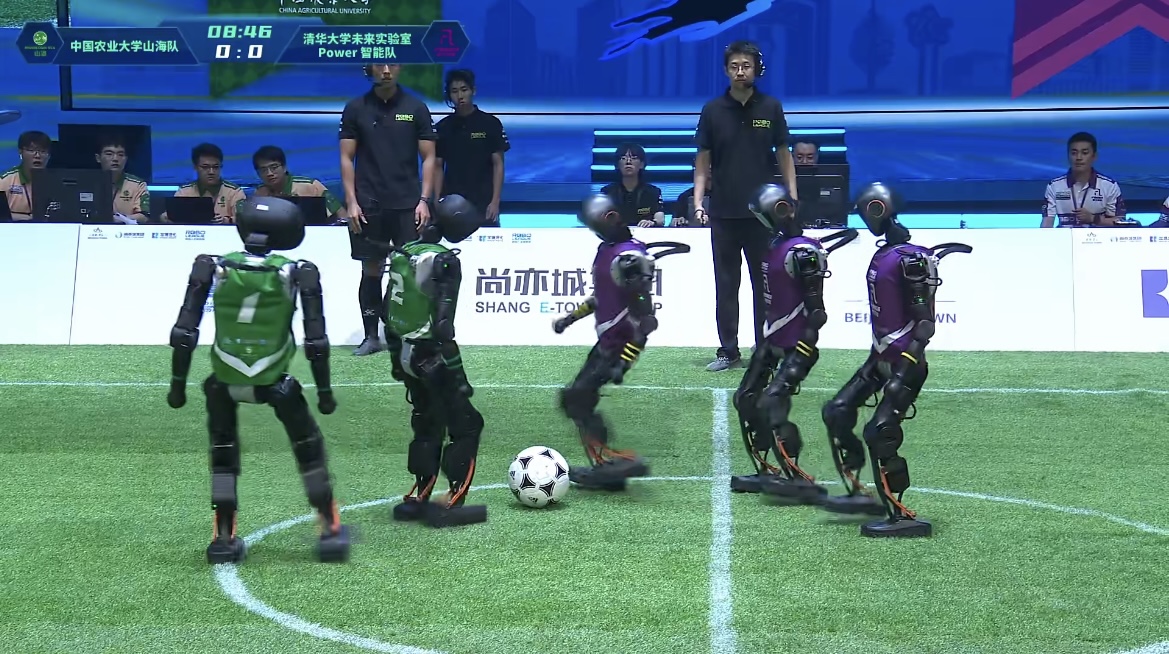 Liga Sepakbola Robot, Inovasi Robot Humanoid Di Tiongkok