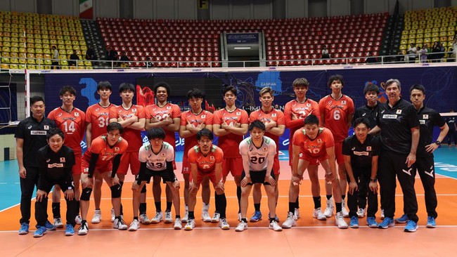 Timnas voli Jepang juara Kejuaraan Voli Asia 2023 usai menang straight set 3-0 atas tuan rumah Iran di Ghadir Arena