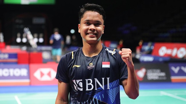 Anthony Ginting akan menghadapi Weng Hong Yang di perempat final Denmark Open Pebulutangkis China itu jadi sosok yang belum pernah dikalahkan Ginting
