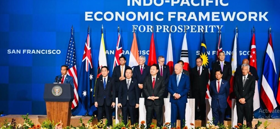 Kepala Negara menuturkan prioritas kerja sama dalam sejumlah bidang menjadi pilar penting dari perundingan IPEF