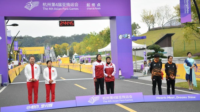 Awalnya sebelum keberangkatan ke Hangzhou kontingen yang terdiri dari 130 atlet dari 12 cabang olahraga itu diharapkan finis dalam 10 besar Asian Para Games Hangzhou