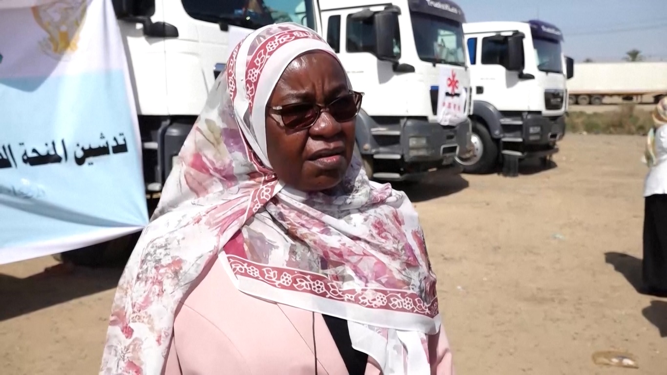 Beras tersebut dikirim ke Port Sudan