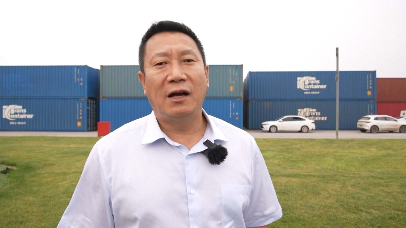 Kereta barang Tiongkok-Eropa yang ke-90