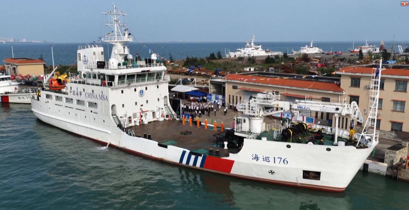 Kapal Bantuan Navigasi Terbesar Tiongkok "Haixun 176" Mulai Beroperasi