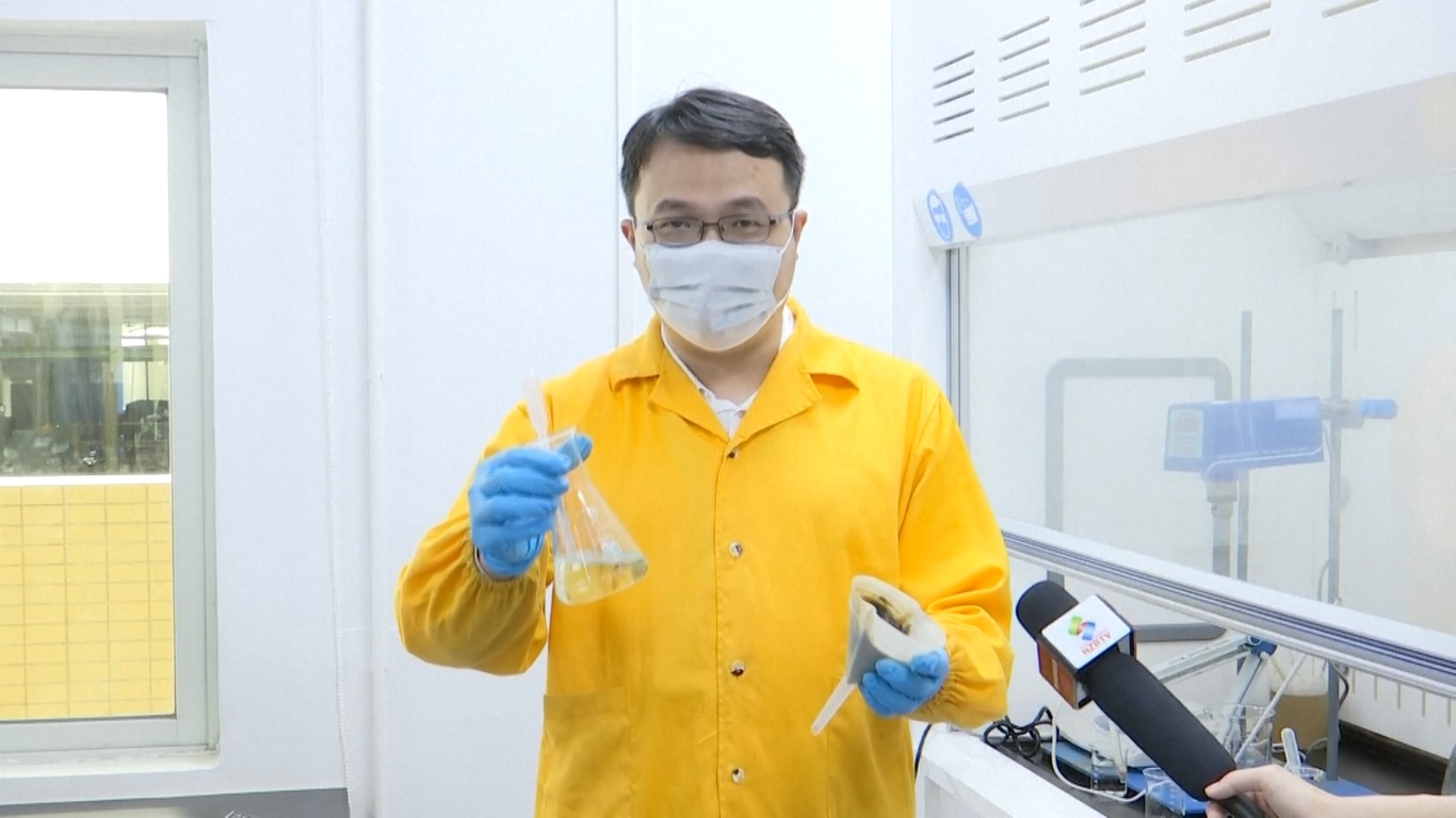 Di sebuah laboratorium di Kota Huizhou di Provinsi Guangdong