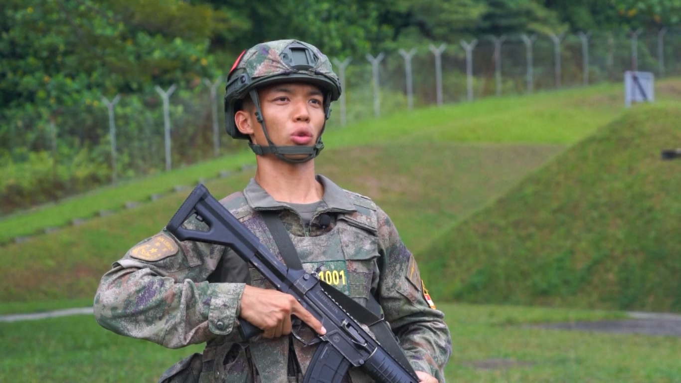 Ini merupakan bagian dari pelatihan militer bersama Kerja Sama-2023 Tiongkok-Singapura