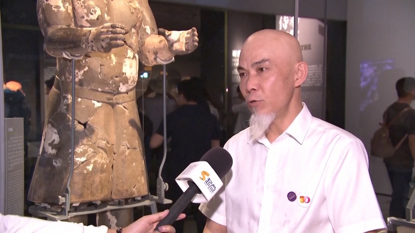 Drama berjudul A Thousand Years in One Finger itu ditampilkan selama acara peringatan 50 tahun penemuan dan penggalian Prajurit dan Kuda Terakota yang ikonik di Xi'an