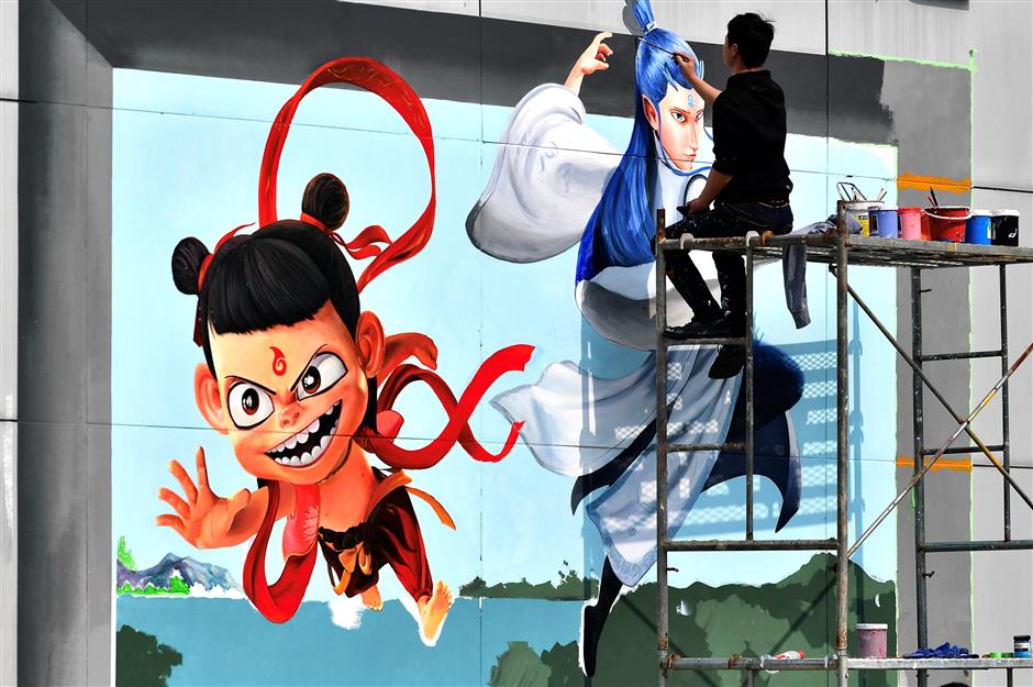 Pasar animasi Tiongkok (termasuk film