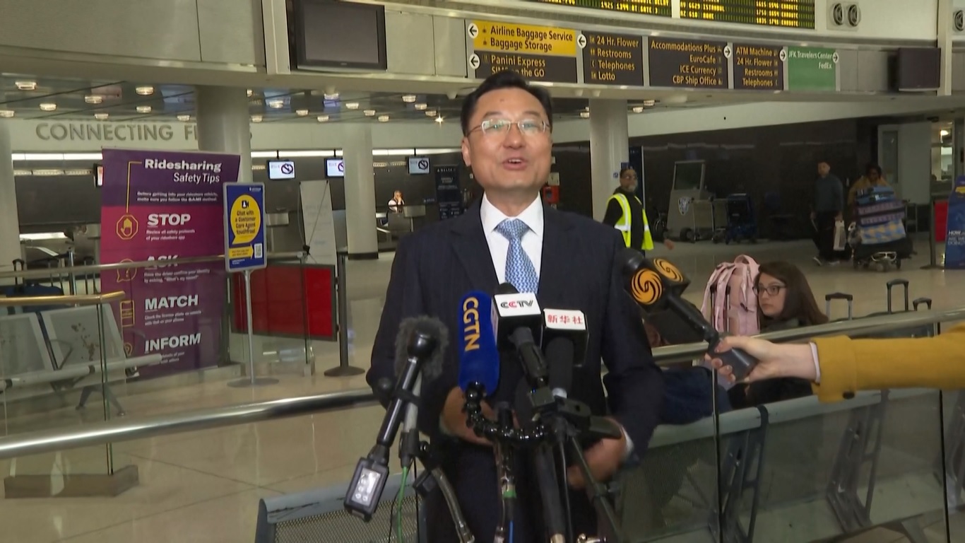 Xie Feng mengatakan dia merasa sangat terhormat ditunjuk sebagai Duta Besar Tiongkok untuk Amerika Serikat