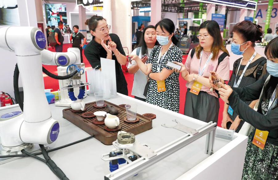 Industri robotika Tiongkok telah membuat langkah besar