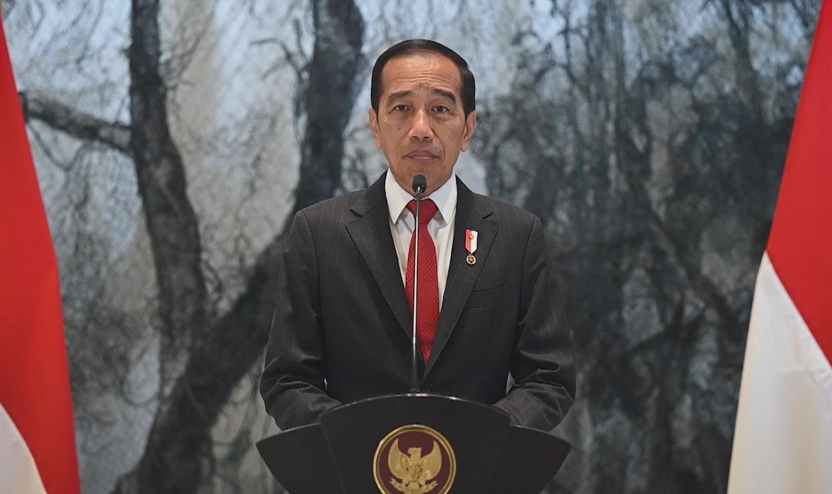 Jokowi berharap CIIE dapat menjadi sarana dialog untuk memperkuat kerja sama dan mempercepat pemulihan ekonomi global