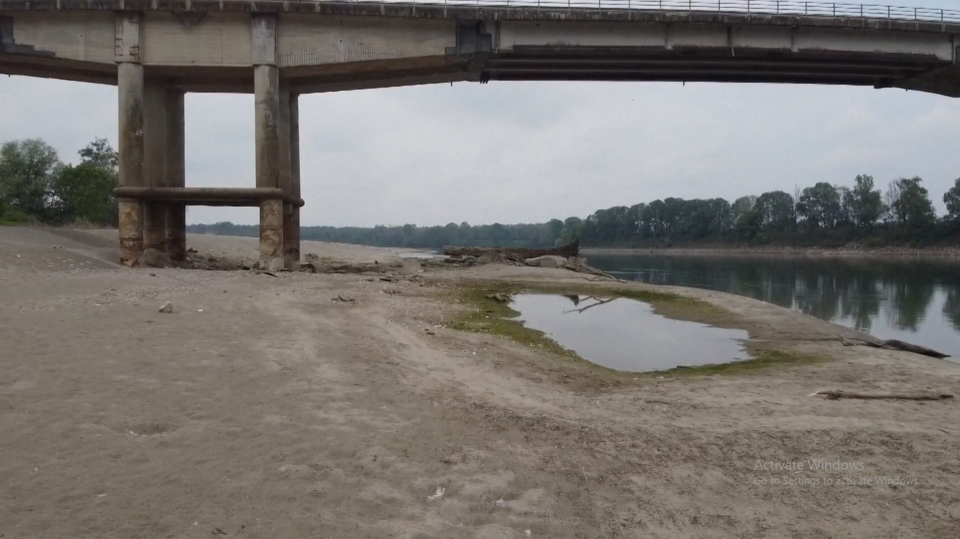 Laju aliran sungai terpanjang Italia