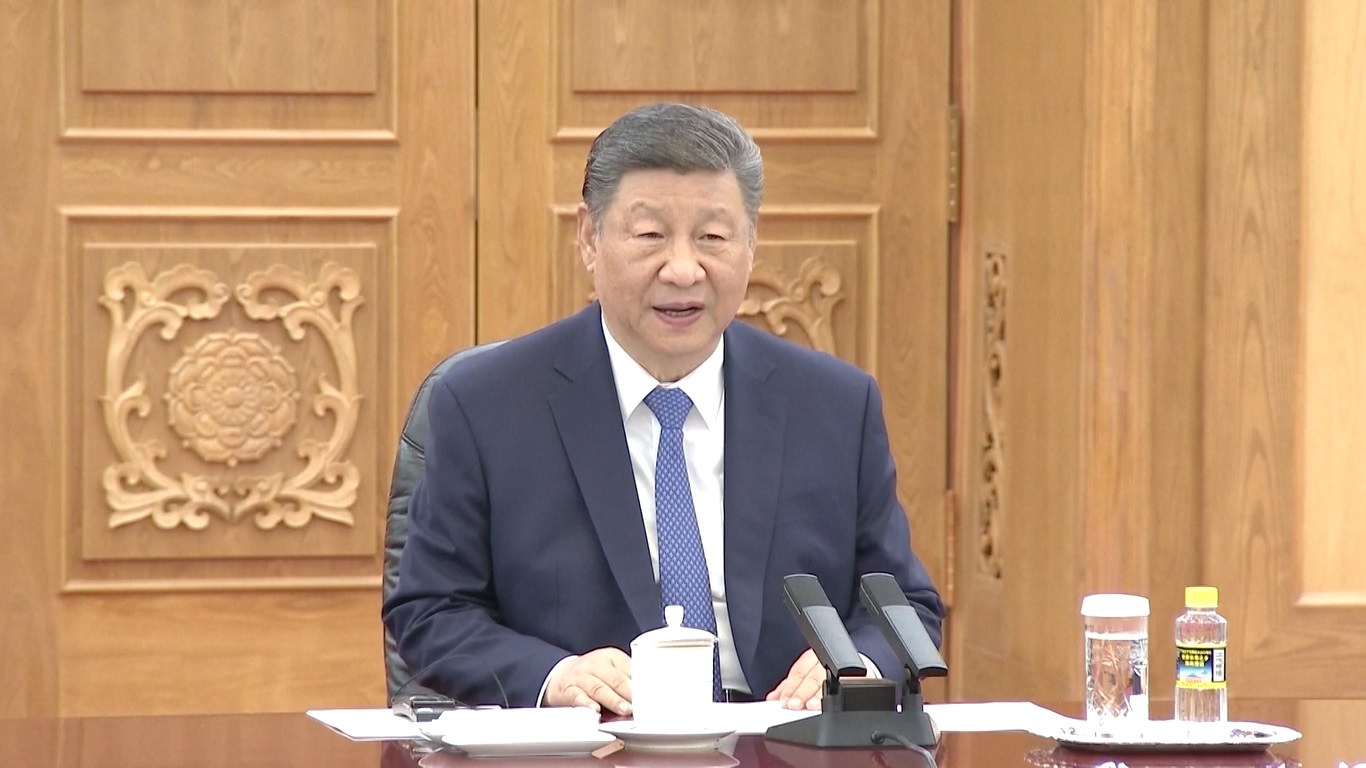 Xi menekankan bahwa membangun masyarakat dengan masa depan bersama adalah jalan yang tepat untuk saling menghormati